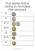New Zealand money - put the coins in to make the amount listed | TpT