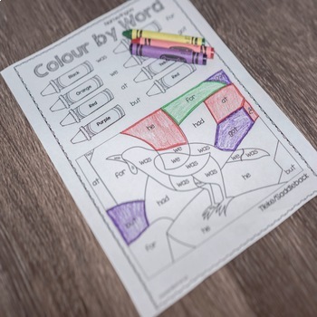 new zealand themed sight word colouring by montessorikiwi tpt