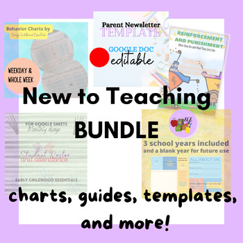 Preview of New to Teaching / Back to School BUNDLE!