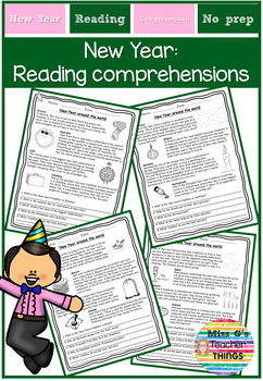 Preview of New year celebrations around the world - Reading Comprehension