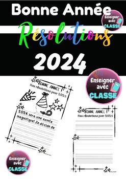 Preview of Les résolutions du nouvel an (French)