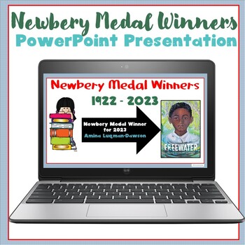 Preview of UPDATED Newbery Medal Winner PowerPoint Presentation 2024
