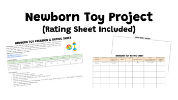 Preview of Newborn Toy Creation Project