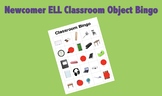 Newcomer ELL Classroom Object Bingo