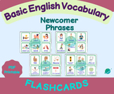 Newcomer Phrases Flashcards - English Vocabulary Support (