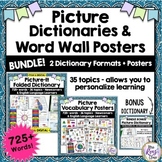 Newcomer Visual Dictionaries, Anchor Charts, 2 Products + Bonus