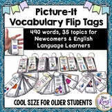Newcomer Vocabulary Flashcards - 490 flash cards - Cool Si