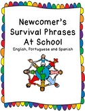 Newcomer's Survival Phrases At School