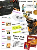 Newcomers - Describing Food & Restaurants WEEK-LONG Lessons!