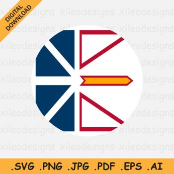 newfoundland flag clipart watermark
