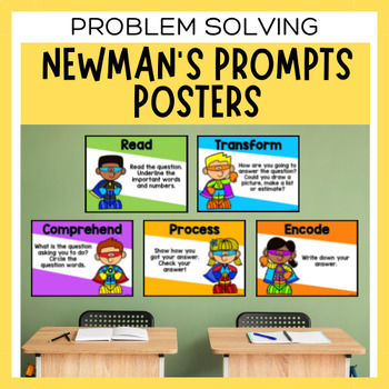 Newman's Error Analysis Posters : Newman's Prompts : Problem Solving