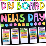 News Day DIY Board - Classroom Decor