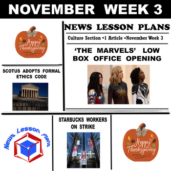Preview of News Lesson Plans_Middle and High School Current Events_2023_11.November Week 3
