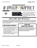 Harry Potter: News Letter- Daily Prophet
