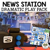 News Station & Meteorologist Dramatic Play Pack Ore-K
