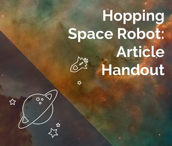 Preview of News article: Hopping Space Robot