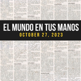 News summaries in Spanish: OCTOBER 27, 2023