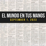 News summaries in Spanish: SEPTEMBER 1, 2023