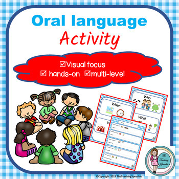 Preview of Wh Questions Language Activity ~ EDITABLE!!~ (Special Education)