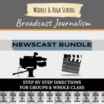 Preview of Broadcast Journalism Newscast Performance Bundle