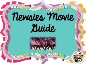 Preview of Newsies (1992) Movie Guide- ANSWER KEY INCLUDED!