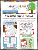 Newsletter Signup Freebies