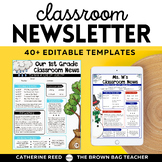 Editable Newsletter Templates for Distance Learning