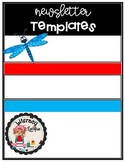 **Editable** Newsletter Templates