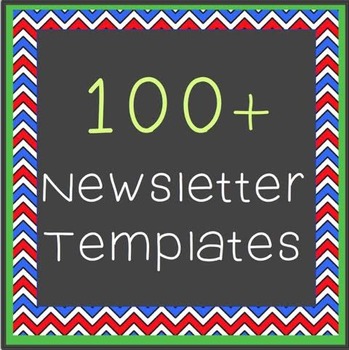 Preview of Newsletter Templates - Bundle of 100+ Ready to Use Templates