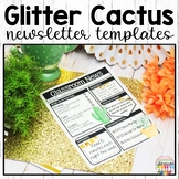 Editable Newsletter Templates Weekly & Monthly - Cactus Su
