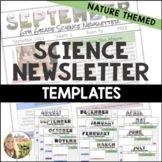 Newsletter Templates Science