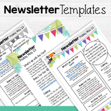 Newsletter Templates  {Tropical Toucan Classroom Decor}