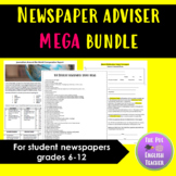 Newspaper Adviser Resources - Mega Bundle - Back to School