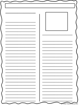 Newspaper Article Templates Free By Rockin Resources Tpt