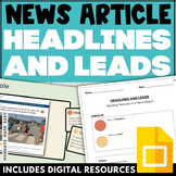 Newspaper Article Headlines and Leads - OSSLT News Report 
