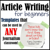 Newspaper- Article Writing for Beginners!