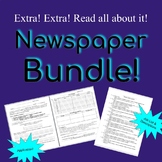 Newspaper Bundle!  Application and Job Lists for School or