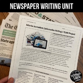 Newspaper Journalism Unit: Informative Writing and PBL Project