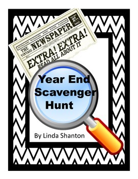 Preview of Graphic Sources and Text Features -Newspaper Scavenger Hunt