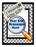 Graphic Sources and Text Features -Newspaper Scavenger Hunt