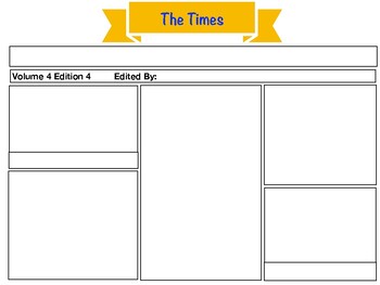 Preview of Newspaper Template