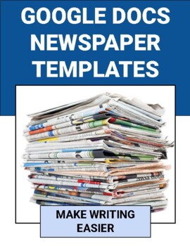 Preview of Newspaper Templates (Four Styles)