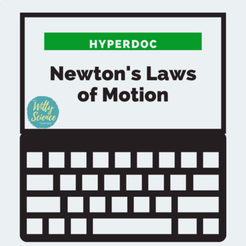 Preview of Newton's 3 Laws of Motion HyperDoc