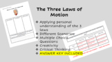 Newton's 3 Laws of Motion - STUDY GUIDE