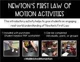 Newton’s First Law of Motion Activities