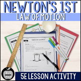 Newton’s First Law of Motion - Inertia - 5E Lesson Activity