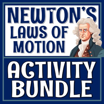 Preview of Newton's Laws Activity Bundle ALL EASY PREP 20% OFF