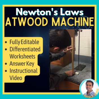 Preview of Newton's Laws: Atwood Machine Lab | Physics