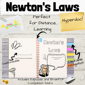 Newton's Laws: Distance Learning Hyperdoc by Using Your Smarticles