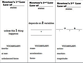 29 Newtons Laws Of Motion Vocabulary Worksheet Answers - Notutahituq